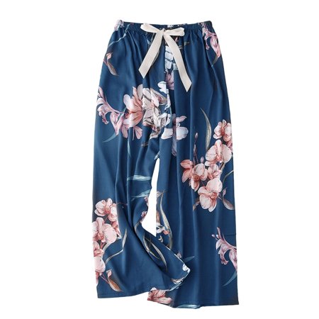 HOTYA Women Bowknot High Waist Pajama Pants Strawberry Animal Floral Print Casual Loose Wide Leg Palazzo Sleep Lounge Trousers
HOTYA Women Bowknot High Waist Pajama Pants Strawberry Animal Floral Print Casual Loose Wide Leg Palazzo Sleep Lounge Trousers