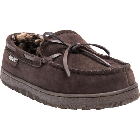 MUK LUKS® Men s Paul Printed Berber Suede Moccasin