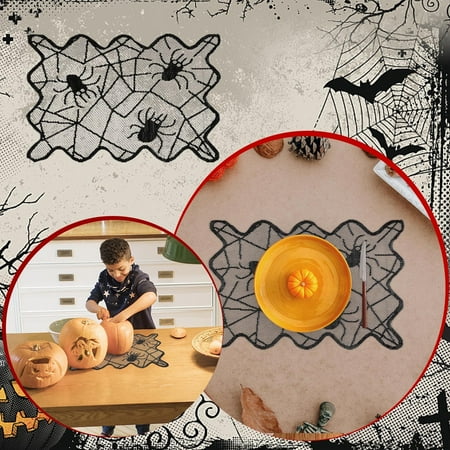 Home Decor Halloween Lace Mesh Placemats Family Table Tablecloths Room Decor Decorations Party
Home Decor Halloween Lace Mesh Placemats Family Table Tablecloths Room Decor Decorations Party