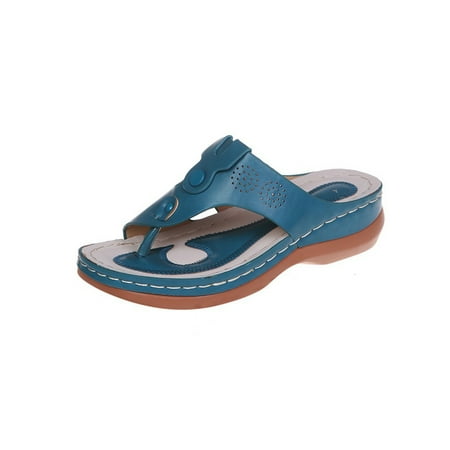 Ritualay Women Beach Shoe Leopard Print Wedge Sandals Platform Flip-flops Comfort Lightweight Casual Shoes Shopping Outdoor Slip On Summer Slides Blue 5.5
Ritualay Women Beach Shoe Leopard Print Wedge Sandals Platform Flip-flops Comfort Lightweight Casual Shoes Shopping Outdoor Slip On Summer Slides Blue 5.5