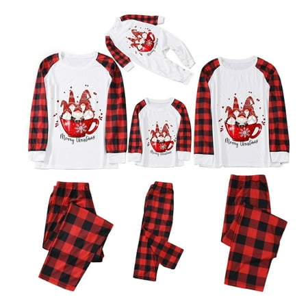 LEEy-world Christmas Gifts Christmas Family Matching Red Holiday Pajama Pj Sets Red 6-12Months
LEEy-world Christmas Gifts Christmas Family Matching Red Holiday Pajama Pj Sets Red 6-12Months