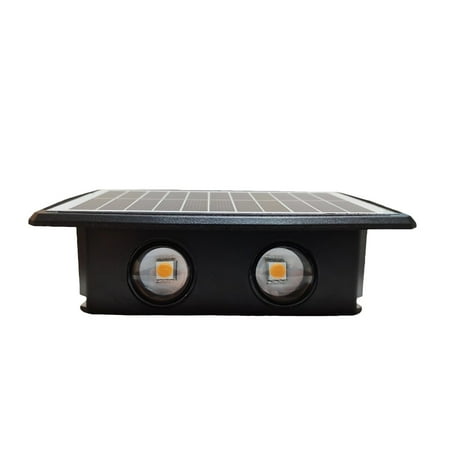 Outdoor Solar Wall Lamp IP66 Waterproof Warm White Solar Courtyard Lamp