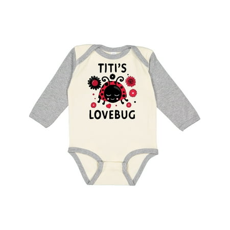 Inktastic Valentine s Day Titi s Lovebug Gift Baby Boy or Baby Girl Long Sleeve Bodysuit
Inktastic Valentine s Day Titi s Lovebug Gift Baby Boy or Baby Girl Long Sleeve Bodysuit