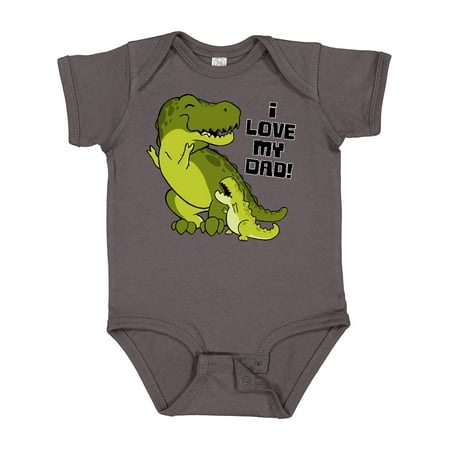 Inktastic I Love My Dad with Baby and Daddy Tyranasaurus Rex Gift Baby Boy or Baby Girl Bodysuit
Inktastic I Love My Dad with Baby and Daddy Tyranasaurus Rex Gift Baby Boy or Baby Girl Bodysuit