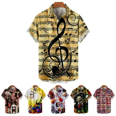 LANLIN Music Festival Unisex Button Down Hawaiian Shirt Stylish Polyester Clothing Apparel For Men Boys
LANLIN Music Festival Unisex Button Down Hawaiian Shirt Stylish Polyester Clothing Apparel For Men Boys