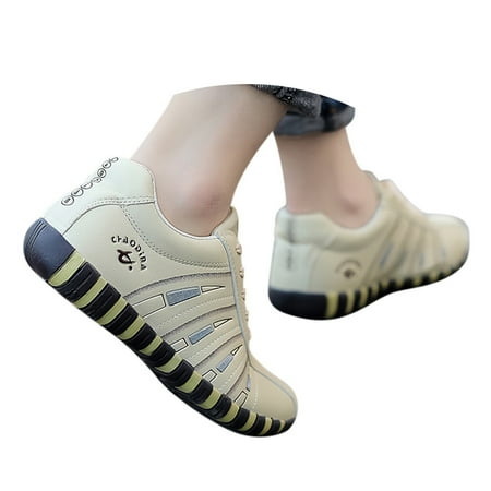Eudgs Ladies Fashion Decoration Leather Lace Up Comfortable Thick Soled Casual Shoes Sneaker Booties for Women with Heel Womens on Sneaker Running Sneaker for Women Sneaker Wedges Shoes for Women Size
Eudgs Ladies Fashion Decoration Leather Lace Up Comfortable Thick Soled Casual Shoes Sneaker Booties for Women with Heel Womens on Sneaker Running Sneaker for Women Sneaker Wedges Shoes for Women Size