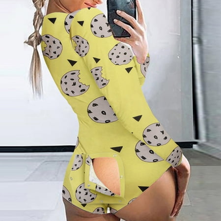 purcolt Plus Size V Neck Jumpsuit for Women Sexy Bodycon Overalls Printed Pajamas Long Sleeve Button-down Onesies Functional Back Flap Club Shorts Rompers on Clearance
purcolt Plus Size V Neck Jumpsuit for Women Sexy Bodycon Overalls Printed Pajamas Long Sleeve Button-down Onesies Functional Back Flap Club Shorts Rompers on Clearance