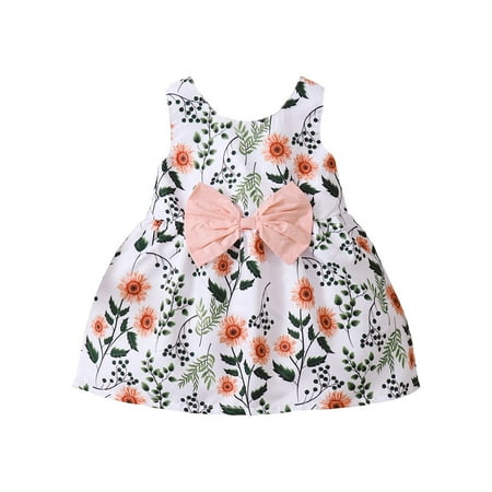 9 Months Baby Girl Clothes 12 Months Infant Baby Girl Summer Dress Sleeveless Dress Cute Bowknot Floral Dress Pink
9 Months Baby Girl Clothes 12 Months Infant Baby Girl Summer Dress Sleeveless Dress Cute Bowknot Floral Dress Pink