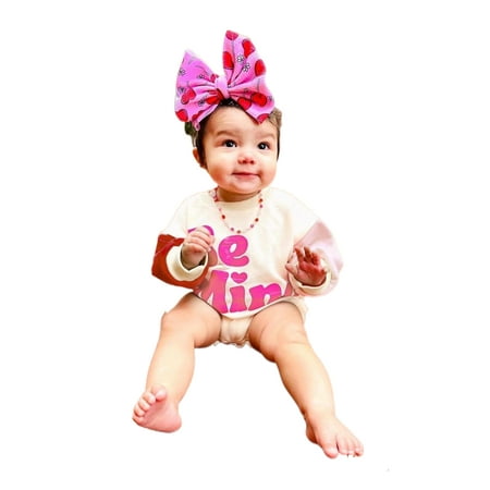 Ma&Baby Valentine s Day Newborn Baby Girls Romper Long Sleeve Letters Print One Piece Clothing Bodysuit Jumsuit
Ma&Baby Valentine s Day Newborn Baby Girls Romper Long Sleeve Letters Print One Piece Clothing Bodysuit Jumsuit
