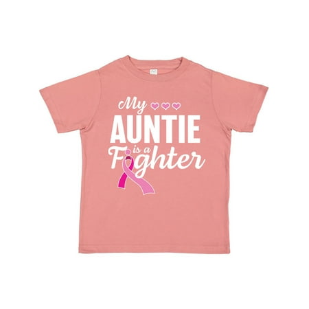 Inktastic Breast Cancer Awareness My Auntie is a Fighter Gift Toddler Boy or Toddler Girl T-Shirt
Inktastic Breast Cancer Awareness My Auntie is a Fighter Gift Toddler Boy or Toddler Girl T-Shirt
