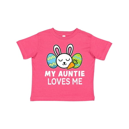 Inktastic My Auntie Loves Me with Bunny and Easter Eggs Gift Toddler Boy or Toddler Girl T-Shirt
Inktastic My Auntie Loves Me with Bunny and Easter Eggs Gift Toddler Boy or Toddler Girl T-Shirt