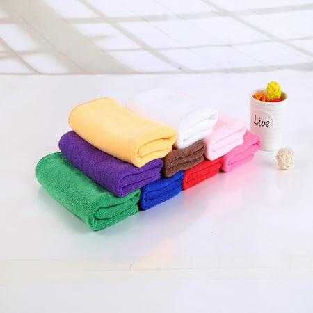 HYDa 10 Pcs Towel Soft Square Shape Polyester Microfiber Household Hand Cloth for Kitchen
HYDa 10 Pcs Towel Soft Square Shape Polyester Microfiber Household Hand Cloth for Kitchen