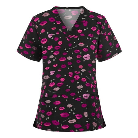 Cakiesky Women s Scrub Tops with Designs Quick-Dry V-Neck Printed St Patricks Day Shirt Hot Pink XXXXL
Cakiesky Women s Scrub Tops with Designs Quick-Dry V-Neck Printed St Patricks Day Shirt Hot Pink XXXXL