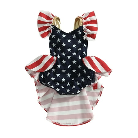 xkwyshop Baby Girl 4th of July Ruffled Romper American Flag Bodysuit Jumpsuit Independecen Day Outfit Set Navy 6-12 Months
xkwyshop Baby Girl 4th of July Ruffled Romper American Flag Bodysuit Jumpsuit Independecen Day Outfit Set Navy 6-12 Months