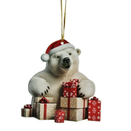 50mm Wedding Cake Glass Beads for Windows Set Christmas Decorations Centerpieces Stained Glass Cute Polar Bear Christmas Scene Decoration Christmas Hanging Decoration
50mm Wedding Cake Glass Beads for Windows Set Christmas Decorations Centerpieces Stained Glass Cute Polar Bear Christmas Scene Decoration Christmas Hanging Decoration