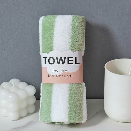 Kuluzego Absorbent Coral Velvet Towel Colorful Striped Face Wash Towel Children s Household Soft Gift Towel
Kuluzego Absorbent Coral Velvet Towel Colorful Striped Face Wash Towel Children s Household Soft Gift Towel