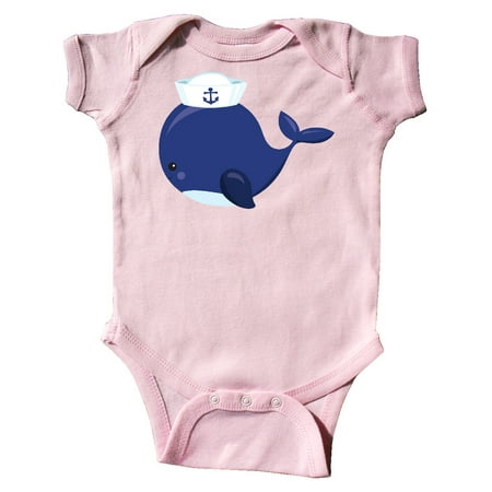 Inktastic Navy Blue Whale With Sailor Hat Sailor Whale Gift Baby Boy or Baby Girl Bodysuit
Inktastic Navy Blue Whale With Sailor Hat Sailor Whale Gift Baby Boy or Baby Girl Bodysuit
