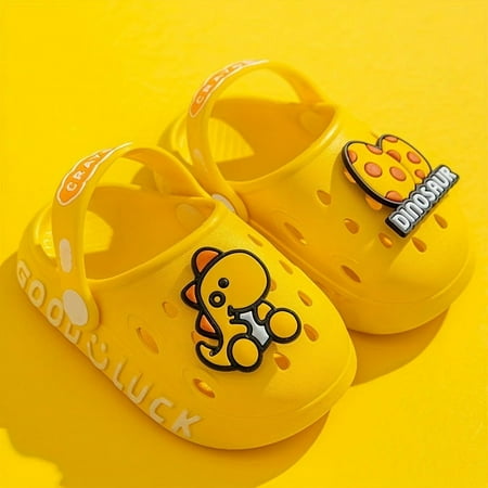 Cute Cartoon Dinosaur Egg Slippers For Baby Boys And Girls Quick Drying Lightweight Anti Slip Clogs For Indoor Outdoor Shower Beach Pool Spring And Summer
Cute Cartoon Dinosaur Egg Slippers For Baby Boys And Girls Quick Drying Lightweight Anti Slip Clogs For Indoor Outdoor Shower Beach Pool Spring And Summer