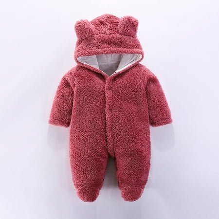 THE WILD Casual Pretty Newborn Baby Boys Girls Cartoon Bear Ears Warm Fleece Hooded Romper Jumpsuit
THE WILD Casual Pretty Newborn Baby Boys Girls Cartoon Bear Ears Warm Fleece Hooded Romper Jumpsuit