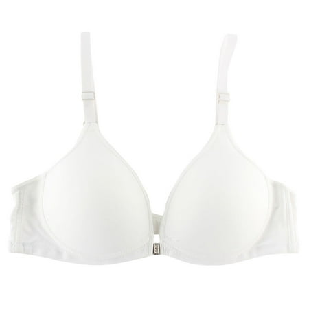Big Clearance! Women Seamless Underwear Smooth Front Closure Thin Padded Racerback Bra White 75 code
Big Clearance! Women Seamless Underwear Smooth Front Closure Thin Padded Racerback Bra White 75 code