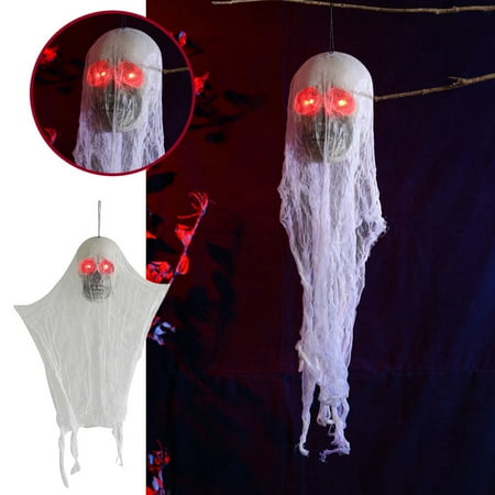 CHXonu Decoration Animated Hanging Pendant With Red Glowing Eyes Glowing White Mesh Hanging Flying Hanging Crafting Beads And Chandelier Parts Cups Christmas Filler Decorations Winter Decorative
CHXonu Decoration Animated Hanging Pendant With Red Glowing Eyes Glowing White Mesh Hanging Flying Hanging Crafting Beads And Chandelier Parts Cups Christmas Filler Decorations Winter Decorative