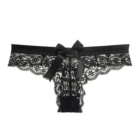YIWEI Women s Ladies Sexy Lace G-String Lingerie Thongs Panties Briefs Underwear Knickers Black L
YIWEI Women s Ladies Sexy Lace G-String Lingerie Thongs Panties Briefs Underwear Knickers Black L