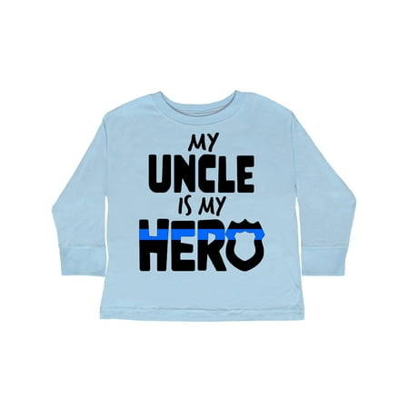 Inktastic My Uncle is my Hero Police Officer Family Gift Toddler Boy or Toddler Girl Long Sleeve T-Shirt
Inktastic My Uncle is my Hero Police Officer Family Gift Toddler Boy or Toddler Girl Long Sleeve T-Shirt