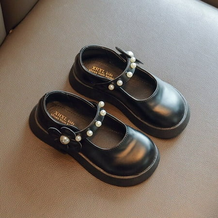 DancePeanut Kids Girls Princess Elegant Pearl Strap Hook & Loop Leather Shoes For Children Soft Sole Flat Casual Shoes Size 26-36
DancePeanut Kids Girls Princess Elegant Pearl Strap Hook & Loop Leather Shoes For Children Soft Sole Flat Casual Shoes Size 26-36