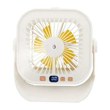 Desktop Humidifier Spray Fan Mini Desktop USB Charging Fan