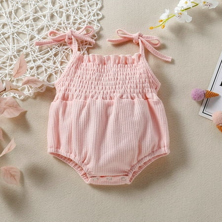 Simplmasygenix Mothers Day Gifts Baby Romper Toddler Baby Boys And Girl Comfortable Solid Color Elastic Sling Romper Jumpsuit
Simplmasygenix Mothers Day Gifts Baby Romper Toddler Baby Boys And Girl Comfortable Solid Color Elastic Sling Romper Jumpsuit