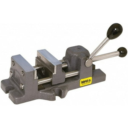 Heinrich Quick Release Horizontal Drill Press Vise 6-3/16 Jaw Opening