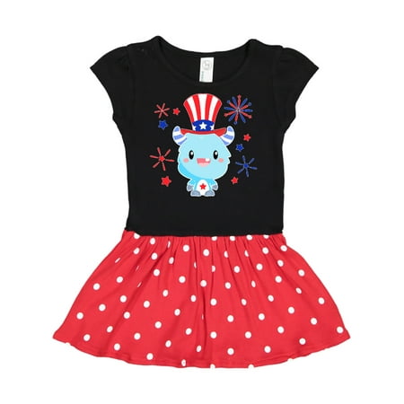 Inktastic 4th of July Cute Monster with Blue and Red Fireworks Gift Toddler Girl Dress
Inktastic 4th of July Cute Monster with Blue and Red Fireworks Gift Toddler Girl Dress