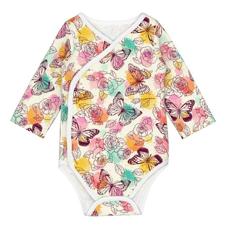 Matuu Butterflies and Roses for Baby Long-Sleeve Bodysuit Soft Cotton Comfortable and Breathable Perfect for Newborns and Infants
Matuu Butterflies and Roses for Baby Long-Sleeve Bodysuit Soft Cotton Comfortable and Breathable Perfect for Newborns and Infants