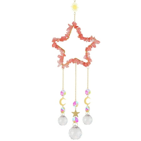 Yoone Decorative Suncatcher Pendant Sparkling Novelty Rainbow Maker Hanging Wind Chime Home Decor
Yoone Decorative Suncatcher Pendant Sparkling Novelty Rainbow Maker Hanging Wind Chime Home Decor