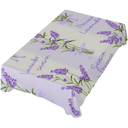 SKYSONIC Lavender Rectangle Tablecloth Dinner Table Cover for Outdoor & Indoor Patio Picnic BBQ Holiday Party 54x54In
SKYSONIC Lavender Rectangle Tablecloth Dinner Table Cover for Outdoor & Indoor Patio Picnic BBQ Holiday Party 54x54In