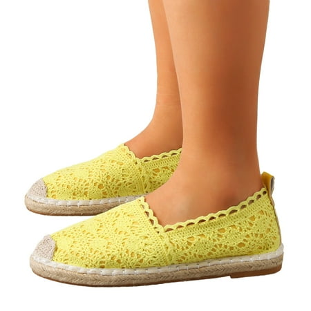 HIBRO Women Hollow Platform Casual Shoes Solid Color Breathable Flats Espadrilles
HIBRO Women Hollow Platform Casual Shoes Solid Color Breathable Flats Espadrilles
