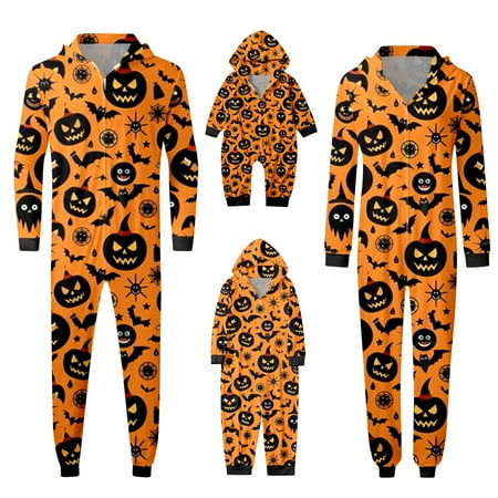 XUNHAO Parent Child Christmas Matching Family Halloween Christmas Prints Siamese Pajamas Sets Hooded Romper Zipper Jumpsuit Loungewear Family Photo Outfits
XUNHAO Parent Child Christmas Matching Family Halloween Christmas Prints Siamese Pajamas Sets Hooded Romper Zipper Jumpsuit Loungewear Family Photo Outfits