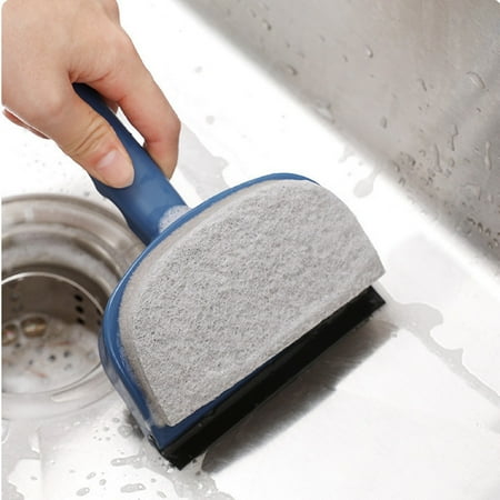 TANGNADE Double-sided Sponge Bathroom Glass Brush Bathtub Wash Basin Wiper Cleaning Brush
TANGNADE Double-sided Sponge Bathroom Glass Brush Bathtub Wash Basin Wiper Cleaning Brush