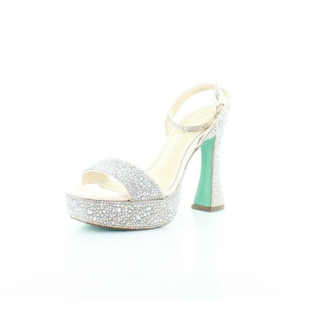 Betsey Johnson SB-Beth Women s Heels Champagne Size 8 M