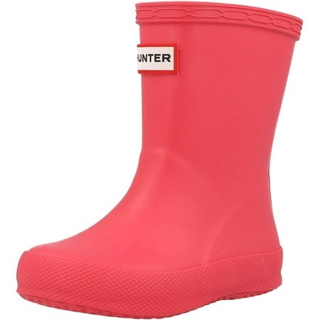 Hunter Kids First Classic Infant Boot In Pink Size 13G/12B