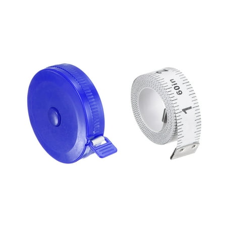 Uxcell 2pcs Soft Tape Measure Set 150cm Double Side Retractable Measuring Ruler Blue White
Uxcell 2pcs Soft Tape Measure Set 150cm Double Side Retractable Measuring Ruler Blue White