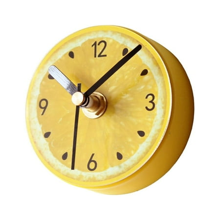 Refrigerator Magnets Sticker Clock Round Fruit Pattern Wall Clock Message Stickers (Yellow Lemon)
Refrigerator Magnets Sticker Clock Round Fruit Pattern Wall Clock Message Stickers (Yellow Lemon)