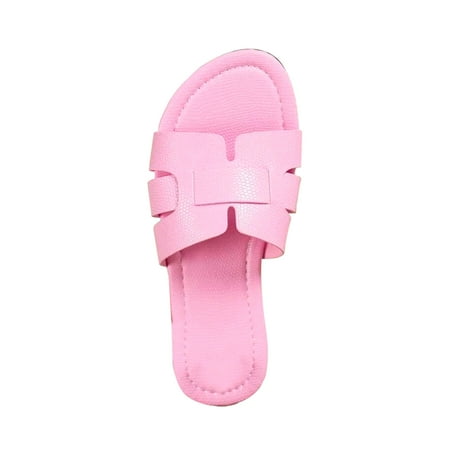 Itsun Women s Slide Sandals Women s Flat Sandals Comfortable Women s Slide Sandals Fashion Flat Sandals for Women Summer Pink
Itsun Women s Slide Sandals Women s Flat Sandals Comfortable Women s Slide Sandals Fashion Flat Sandals for Women Summer Pink