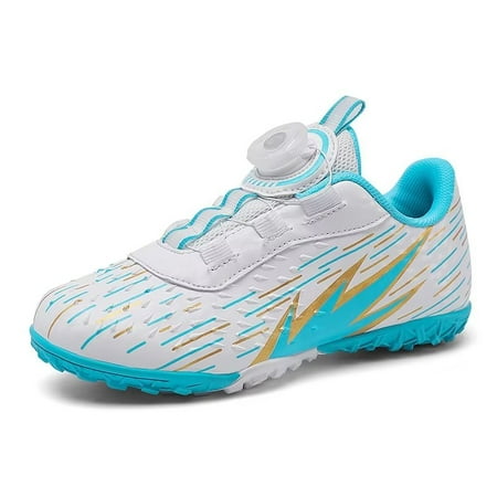 JJtiger Children s rotary buckle primary school game training football shoes
JJtiger Children s rotary buckle primary school game training football shoes