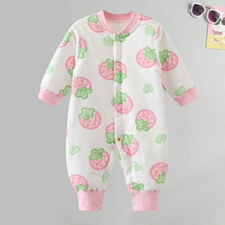 Pitauce Baby Pajamas Cotton One-Piece Button Sleeping Pajamas Cute Cartoon Printed Rompers Homewear Soft Warm Long Sleeve Jumpsuits for Girls and Boys Gifts for Baby
Pitauce Baby Pajamas Cotton One-Piece Button Sleeping Pajamas Cute Cartoon Printed Rompers Homewear Soft Warm Long Sleeve Jumpsuits for Girls and Boys Gifts for Baby