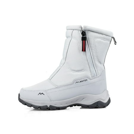 Eloshman Womens Casual Plush Lining Snow Boots Outdoor Slip Resistant Winter Warm Shoes Breathable Zip Up Women s Light Gray 5
Eloshman Womens Casual Plush Lining Snow Boots Outdoor Slip Resistant Winter Warm Shoes Breathable Zip Up Women s Light Gray 5