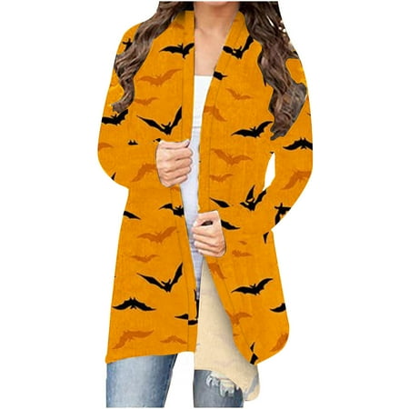 Cardigan for Women Lightweight Long Sleeve Open Front Elegant Halloween Cardigan Jacket Coat Cute Tops for Women Comfy Soft Sweaters for Women Cardigan Open Front
Cardigan for Women Lightweight Long Sleeve Open Front Elegant Halloween Cardigan Jacket Coat Cute Tops for Women Comfy Soft Sweaters for Women Cardigan Open Front