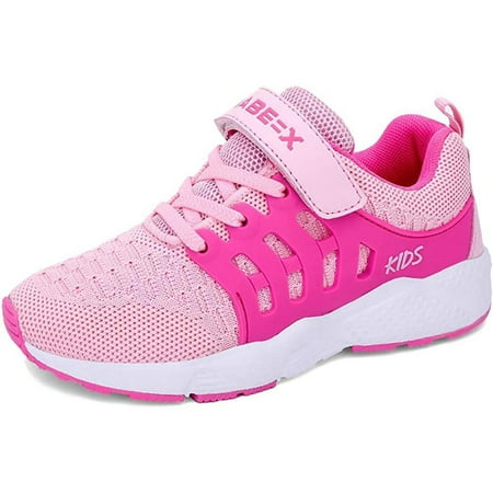 Kids Sneakers Breathable Light Mesh Velcro Sport Shoes Running Shoes
