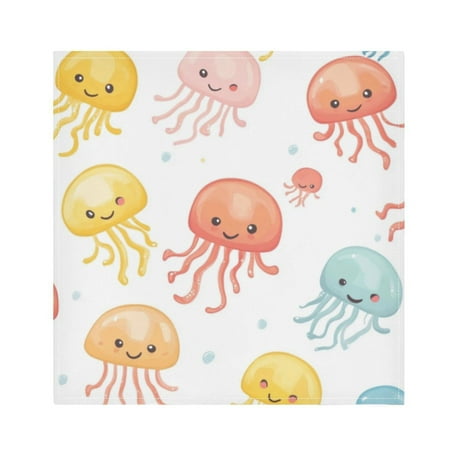 Napkin Satin Napkin 20*20Inchx6 Kitchen Towel Dinner Plate Towel Decorative Towel Napkin Tea Towel Suitable For Kitchen Table Colored Jellyfish
Napkin Satin Napkin 20*20Inchx6 Kitchen Towel Dinner Plate Towel Decorative Towel Napkin Tea Towel Suitable For Kitchen Table Colored Jellyfish