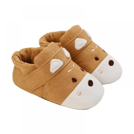 Newborn Baby Boys Girls Slippers Soft Sole Non Skid Moccasins Shoes Cute Crib Shoes Toddler First Walkers (6-12 Months) 2/M Size
Newborn Baby Boys Girls Slippers Soft Sole Non Skid Moccasins Shoes Cute Crib Shoes Toddler First Walkers (6-12 Months) 2/M Size